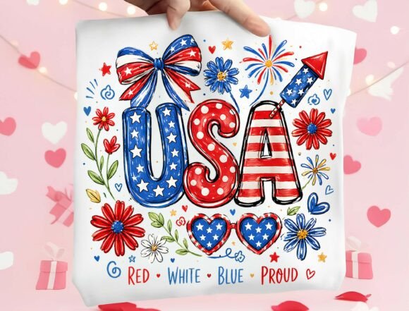 Infuse Summer Projects with USA Patriotic PNG Charm
