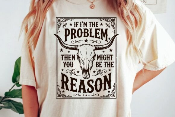 Longhorn Skull Sarcastic Western Quote: Bold Design for Authentic Voices