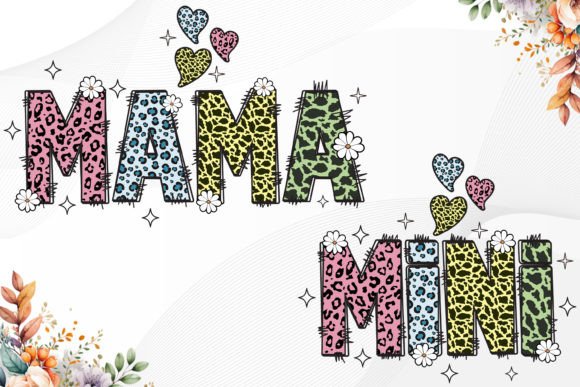 Mama Mini Leopard Design Bundle: A Roaring Mother's Day Statement