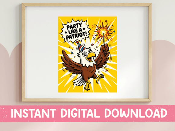 Party Like a Patriot: Comic Art for Maximum Impact