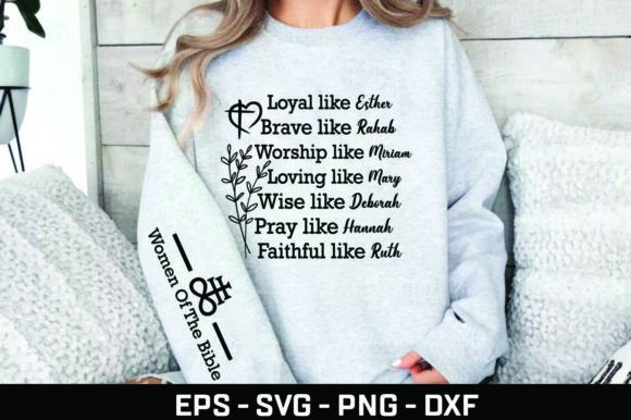 Women of the Bible SVG: Design Asset Deep Dive